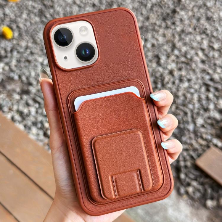 方形折疊卡包支架手機殼，適用於 iPhone 16 Plus、iPhone 16、iPhone 15 Pro Max、iPhone 15 Pro、iPhone 15 Plus、iPhone 15