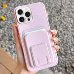方形折疊卡包支架手機殼，適用於iPhone 14 Plus、iPhone 14、iPhone 14 Pro、iPhone 14 Pro Max、iPhone 13 Pro Max、iPhone 13 Pro