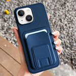 方形折疊卡包支架手機殼，適用於iPhone 14 Plus、iPhone 14、iPhone 14 Pro、iPhone 14 Pro Max、iPhone 13 Pro Max、iPhone 13 Pro