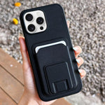 方形折疊卡包支架手機殼，適用於iPhone 14 Plus、iPhone 14、iPhone 14 Pro、iPhone 14 Pro Max、iPhone 13 Pro Max、iPhone 13 Pro
