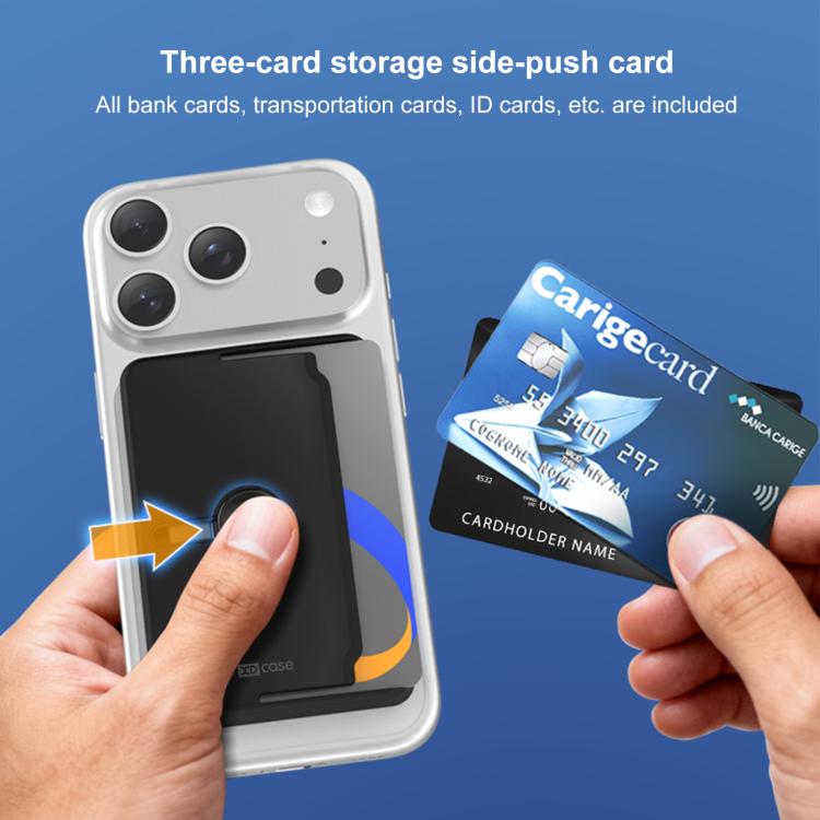 XDcase 側推磁吸三卡夾，適用於 iPhone / Galaxy 及更多機型