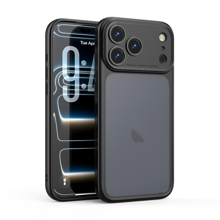 精準孔位 PC 透明防震手機殼，適用於 iPhone 17 Pro Max、iPhone 17 Pro