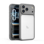 精準孔位 PC 透明防震手機殼，適用於 iPhone 17 Pro Max、iPhone 17 Pro