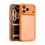 精準孔位 PC 透明防震手機殼，適用於 iPhone 17 Pro Max、iPhone 17 Pro
