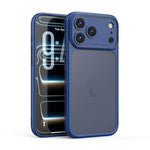 精準孔位 PC 透明防震手機殼，適用於 iPhone 17 Pro Max、iPhone 17 Pro