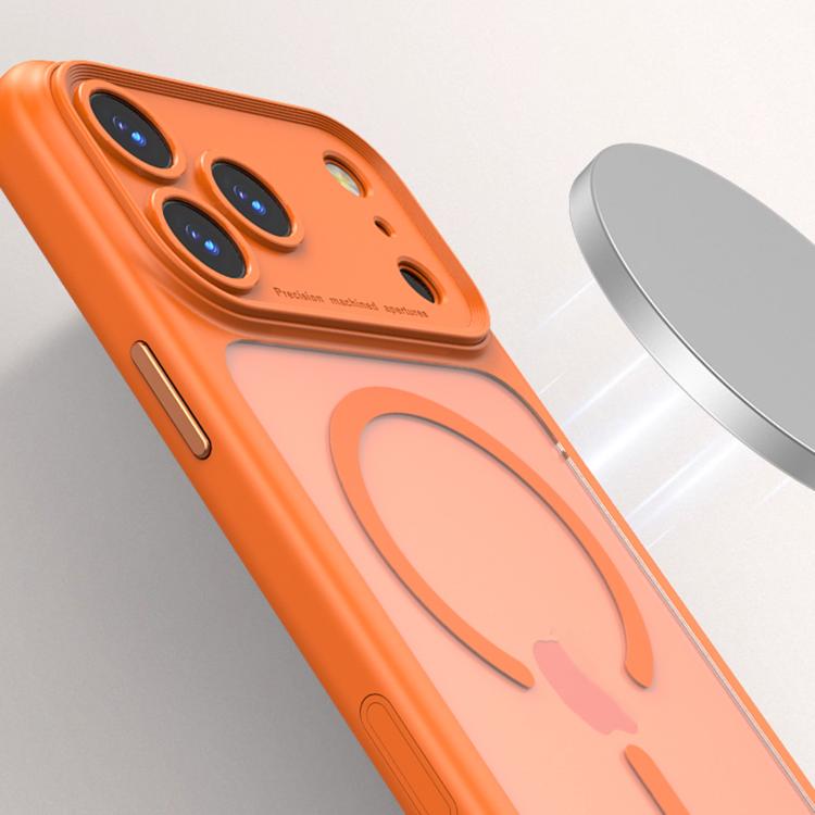 精準孔位 PC 透明防震磁吸手機殼，適用於 iPhone 17 Pro Max、iPhone 17 Pro