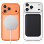 精準孔位 PC 透明防震磁吸手機殼，適用於 iPhone 17 Pro Max、iPhone 17 Pro