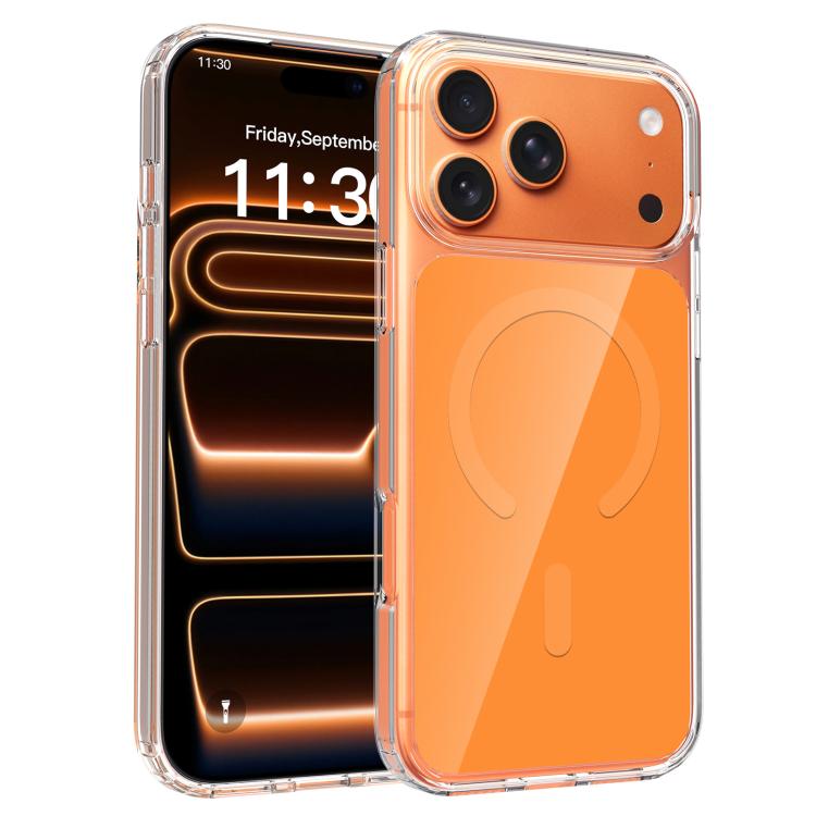 彩色硬質 PC 混合軟 TPU 磁吸手機殼，適用於 iPhone 17 Pro Max、iPhone 17 Pro、iPhone 17