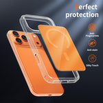 彩色硬質 PC 混合軟 TPU 磁吸手機殼，適用於 iPhone 17 Pro Max、iPhone 17 Pro、iPhone 17
