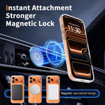 彩色硬質 PC 混合軟 TPU 磁吸手機殼，適用於 iPhone 17 Pro Max、iPhone 17 Pro、iPhone 17