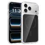 彩色硬質 PC 混合軟 TPU 磁吸手機殼，適用於 iPhone 17 Pro Max、iPhone 17 Pro、iPhone 17