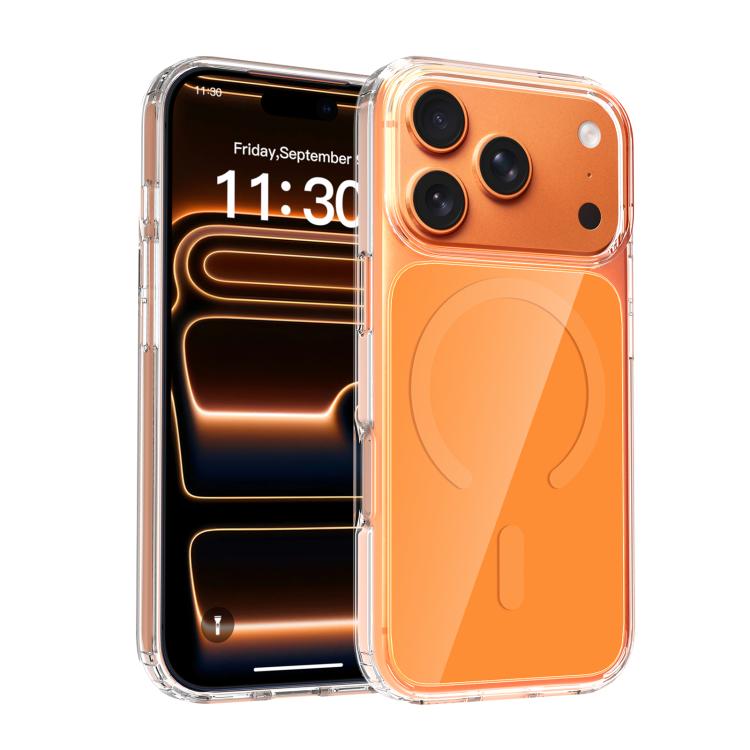 彩色硬質 PC 混合軟 TPU 磁吸手機殼，適用於 iPhone 17 Pro Max、iPhone 17 Pro、iPhone 17