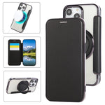 超薄旋轉支架電鍍素皮手機殼，適用於 iPhone 15，iPhone 14 / 13，iPhone 14 Pro，iPhone 14 Pro Max，iPhone 13 Pro Max，iPhone 13 Pro