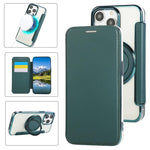 超薄旋轉支架電鍍素皮手機殼，適用於 iPhone 15，iPhone 14 / 13，iPhone 14 Pro，iPhone 14 Pro Max，iPhone 13 Pro Max，iPhone 13 Pro