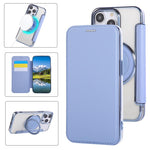 超薄旋轉支架電鍍素皮手機殼，適用於 iPhone 15，iPhone 14 / 13，iPhone 14 Pro，iPhone 14 Pro Max，iPhone 13 Pro Max，iPhone 13 Pro