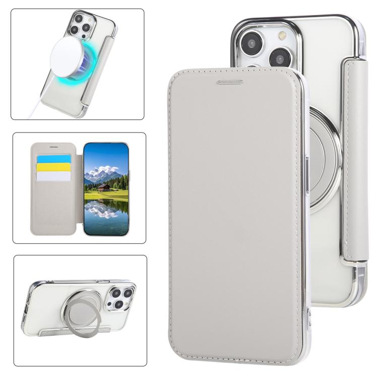 超薄旋轉支架電鍍素皮手機殼，適用於 iPhone 15，iPhone 14 / 13，iPhone 14 Pro，iPhone 14 Pro Max，iPhone 13 Pro Max，iPhone 13 Pro