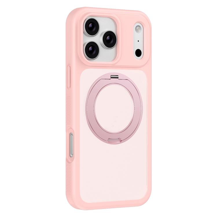 親膚防污旋轉支架磁吸裝甲手機殼，適用於iPhone 17 Pro Max、iPhone 17 Pro