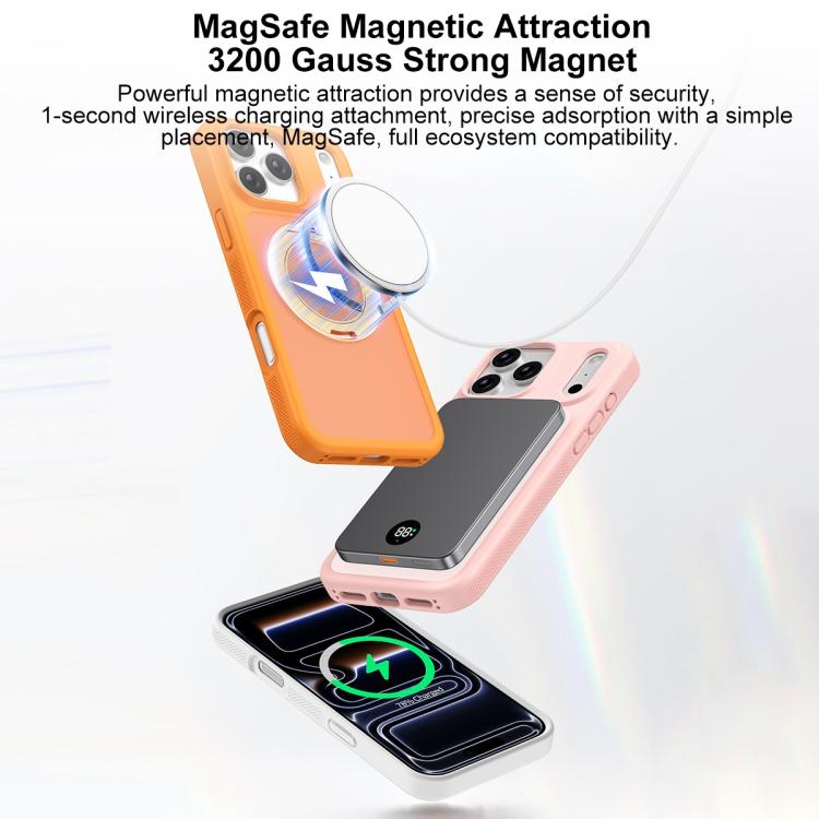 親膚防污旋轉支架磁吸裝甲手機殼，適用於iPhone 17 Pro Max、iPhone 17 Pro