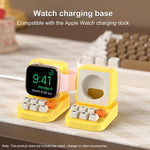 XDcase 適用於 Apple Watch 打字機設計智慧手錶充電座