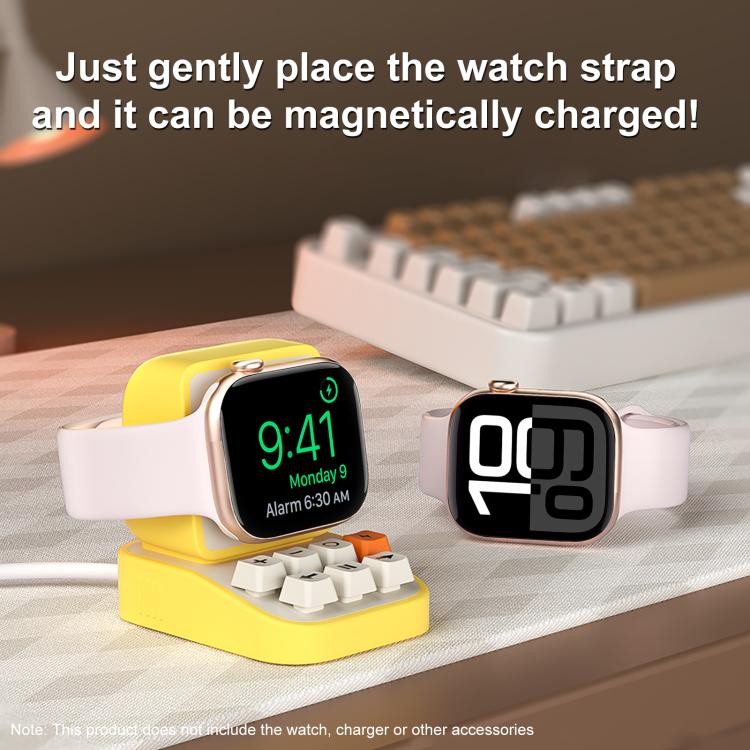 XDcase 適用於 Apple Watch 打字機設計智慧手錶充電座