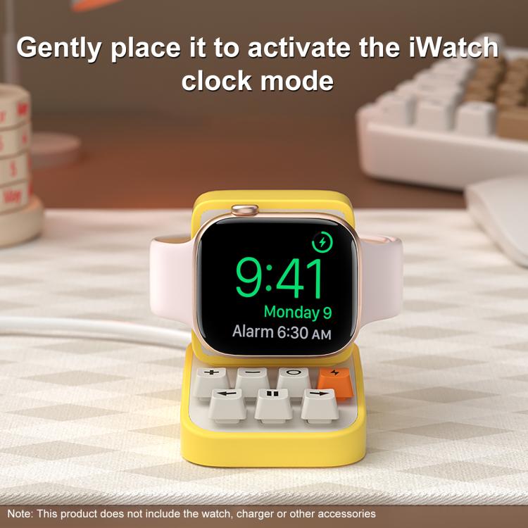 XDcase 適用於 Apple Watch 打字機設計智慧手錶充電座