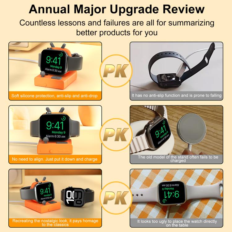 XDcase 適用於 Apple Watch 電腦設計智慧手錶充電座