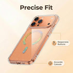閃粉磁吸TPU手機殼，適用於iPhone 17 Pro Max、iPhone 17 Pro