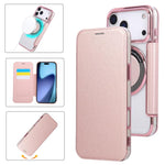 超薄磁吸鍍層素皮手機殼，適用於iPhone 17 Pro Max、iPhone 17 Pro、iPhone 17、iPhone Air、iPhone 16e、iPhone 16 Pro Max