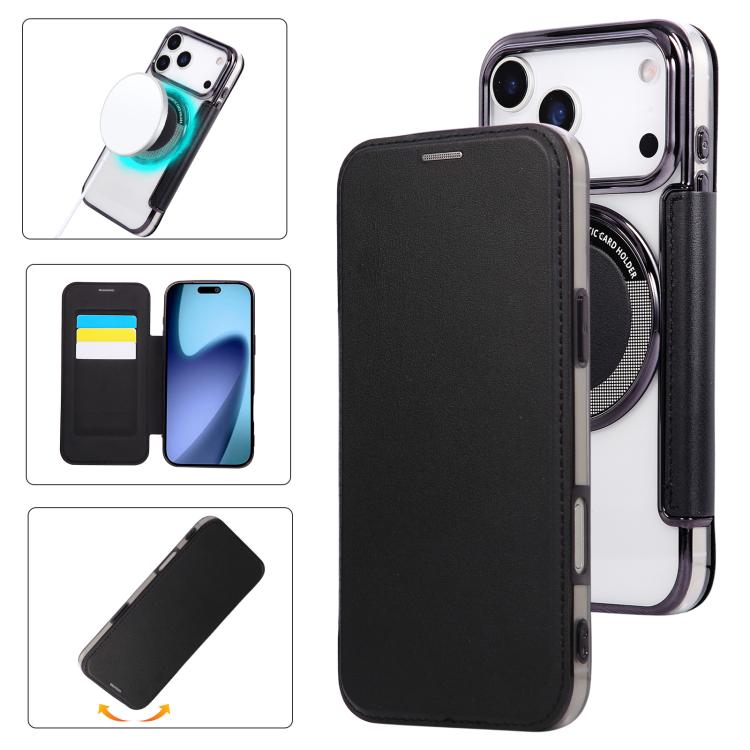 超薄磁吸鍍層素皮手機殼，適用於iPhone 17 Pro Max、iPhone 17 Pro、iPhone 17、iPhone Air、iPhone 16e、iPhone 16 Pro Max
