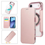 超薄磁吸鍍層素皮手機殼，適用於iPhone 17 Pro Max、iPhone 17 Pro、iPhone 17、iPhone Air、iPhone 16e、iPhone 16 Pro Max