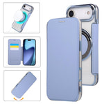 超薄磁吸鍍層素皮手機殼，適用於iPhone 17 Pro Max、iPhone 17 Pro、iPhone 17、iPhone Air、iPhone 16e、iPhone 16 Pro Max