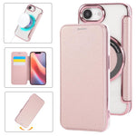 超薄磁吸鍍層素皮手機殼，適用於iPhone 17 Pro Max、iPhone 17 Pro、iPhone 17、iPhone Air、iPhone 16e、iPhone 16 Pro Max