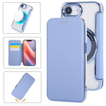 超薄磁吸鍍層素皮手機殼，適用於iPhone 17 Pro Max、iPhone 17 Pro、iPhone 17、iPhone Air、iPhone 16e、iPhone 16 Pro Max