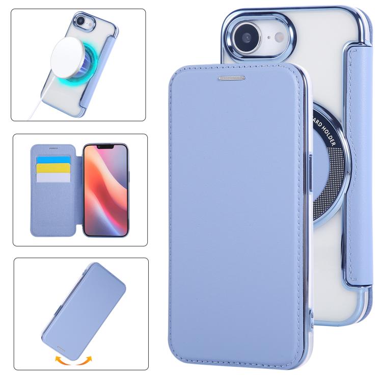 超薄磁吸鍍層素皮手機殼，適用於iPhone 17 Pro Max、iPhone 17 Pro、iPhone 17、iPhone Air、iPhone 16e、iPhone 16 Pro Max