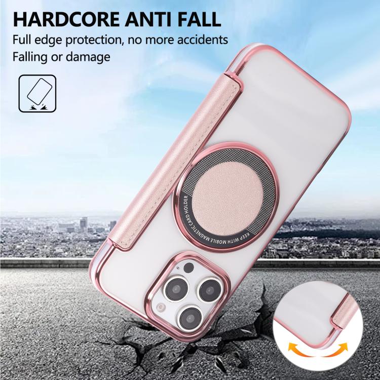 超薄磁吸鍍層素皮手機殼，適用於iPhone 16 Pro、iPhone 16 Plus、iPhone 16、iPhone 15 Pro Max、iPhone 15 Pro、iPhone 15 Plus / 14 Plus