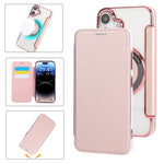 超薄磁吸鍍層素皮手機殼，適用於iPhone 16 Pro、iPhone 16 Plus、iPhone 16、iPhone 15 Pro Max、iPhone 15 Pro、iPhone 15 Plus / 14 Plus