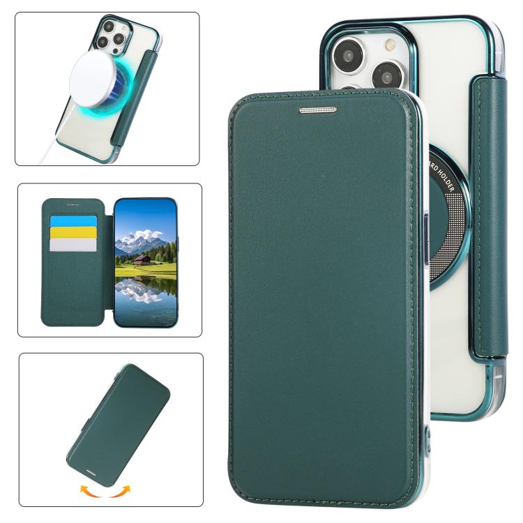 超薄磁吸鍍層素皮手機殼，適用於iPhone 16 Pro、iPhone 16 Plus、iPhone 16、iPhone 15 Pro Max、iPhone 15 Pro、iPhone 15 Plus / 14 Plus