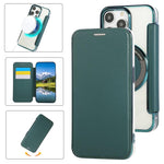 超薄磁吸鍍層素皮手機殼，適用於iPhone 16 Pro、iPhone 16 Plus、iPhone 16、iPhone 15 Pro Max、iPhone 15 Pro、iPhone 15 Plus / 14 Plus