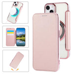 超薄磁吸鍍層素皮手機殼，適用於iPhone 15、iPhone 14 / 13、iPhone 14 Pro、iPhone 14 Pro Max、iPhone 13 Pro Max、iPhone 13 Pro