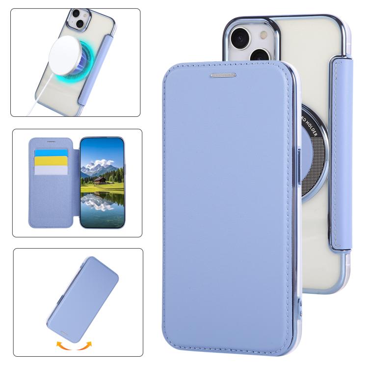 超薄磁吸鍍層素皮手機殼，適用於iPhone 15、iPhone 14 / 13、iPhone 14 Pro、iPhone 14 Pro Max、iPhone 13 Pro Max、iPhone 13 Pro