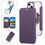 超薄磁吸鍍層素皮手機殼，適用於iPhone 15、iPhone 14 / 13、iPhone 14 Pro、iPhone 14 Pro Max、iPhone 13 Pro Max、iPhone 13 Pro