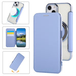 超薄磁吸鍍層素皮手機殼，適用於iPhone 15、iPhone 14 / 13、iPhone 14 Pro、iPhone 14 Pro Max、iPhone 13 Pro Max、iPhone 13 Pro
