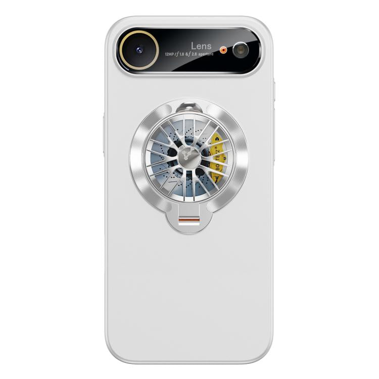 釉面PC相機窗陀螺支架磁吸手機殼，適用於iPhone 17 Pro Max、iPhone 17 Pro、iPhone 17、iPhone Air、iPhone 16 Pro Max、iPhone 16 Pro