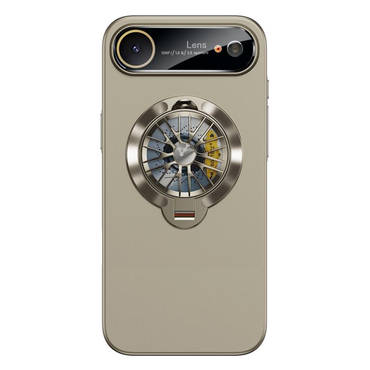 釉面PC相機窗陀螺支架磁吸手機殼，適用於iPhone 17 Pro Max、iPhone 17 Pro、iPhone 17、iPhone Air、iPhone 16 Pro Max、iPhone 16 Pro