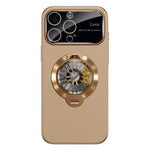 釉面PC相機窗陀螺支架磁吸手機殼，適用於iPhone 17 Pro Max、iPhone 17 Pro、iPhone 17、iPhone Air、iPhone 16 Pro Max、iPhone 16 Pro