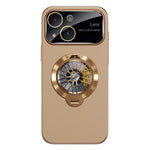 釉面PC相機窗陀螺支架磁吸手機殼，適用於iPhone 16 Plus、iPhone 16、iPhone 15 Pro Max、iPhone 15 Pro、iPhone 15 Plus、iPhone 15