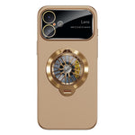 釉面PC相機窗陀螺支架磁吸手機殼，適用於iPhone 16 Plus、iPhone 16、iPhone 15 Pro Max、iPhone 15 Pro、iPhone 15 Plus、iPhone 15