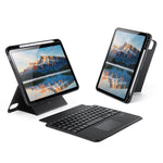 DUX DUCIS DK 系列背光磁吸無線鍵盤素皮平板保護套，適用於 iPad Pro 13 2025 / 2024，適用於 iPad Pro 11 2025 / 2024，適用於 iPad 2025 / 2022，適用於 iPad Air 11 2025 / 2024，適用於 iPad Air 13 2025 / 2024