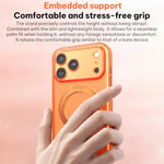 素食皮革磁吸手機殼附360度旋轉支架，適用於 iPhone 17 Pro Max、iPhone 17 Pro、iPhone 17