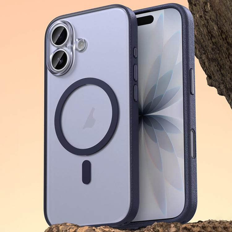 素食皮革磁吸手機殼，適用於 iPhone 17 Pro Max、iPhone 17 Pro、iPhone 17